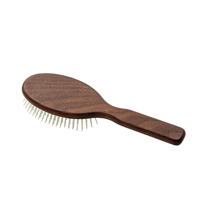 Small Oval Pneumatic Walnut Brush (3518) - Image 2