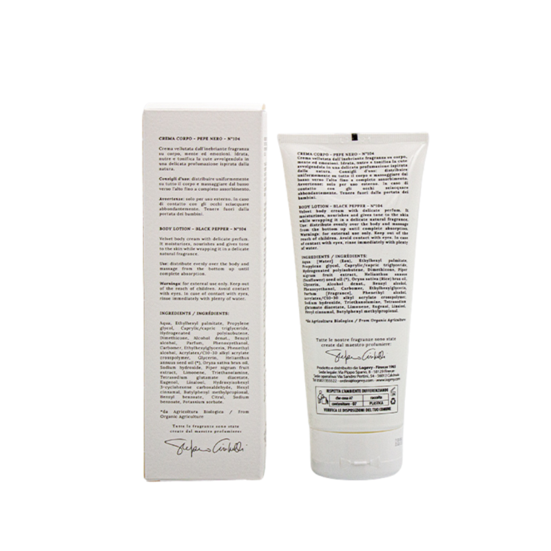 LOGEVY PEPE NERO BODY LOTION 200ML" - Image 2