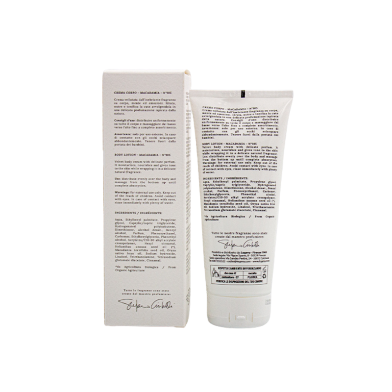 LOGEVY MACADAMIA BODY LOTION 200ML - Image 2