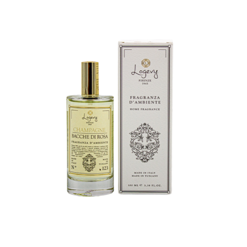 LOGEVY CHAMPAGNE E BACCHE DI ROSA HOME FRAGRANCES / 5 DIFFERENT SIZES - Image 2