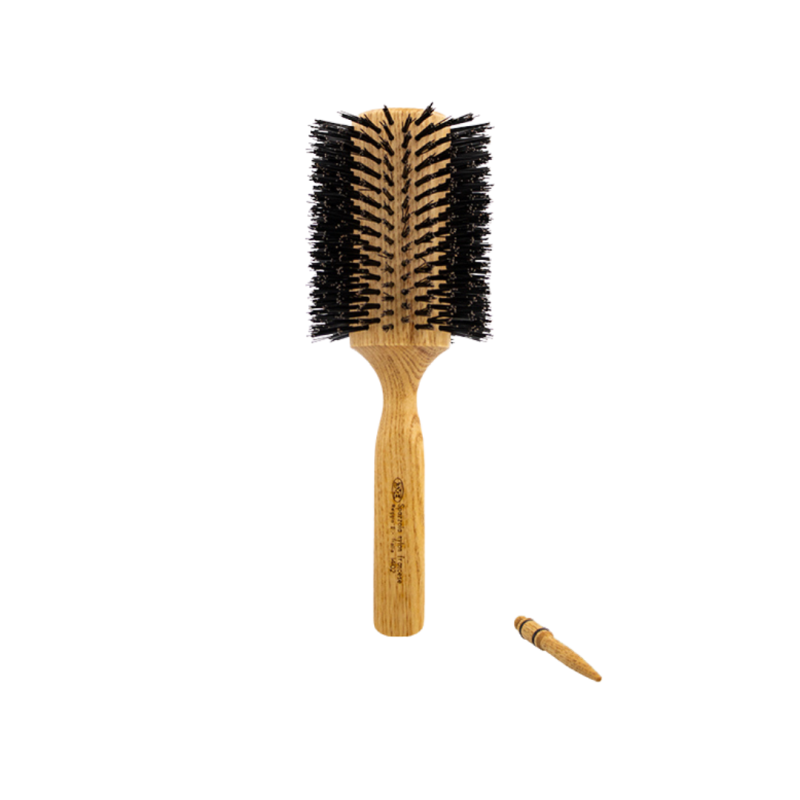Hair Brush With Black Nylon Bristles (14102)