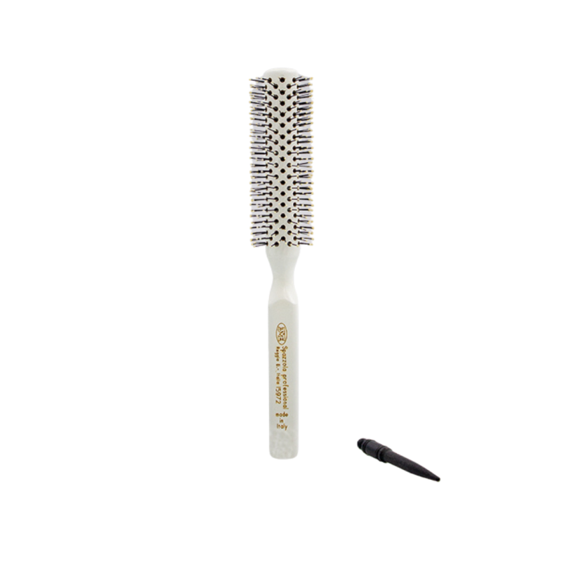 white Hair Brush with Nylon Bristles (3 DIFFERENT SIZES)