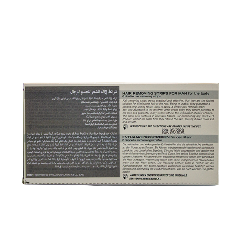 Deepline Hair Removing Strips For Man - Image 3