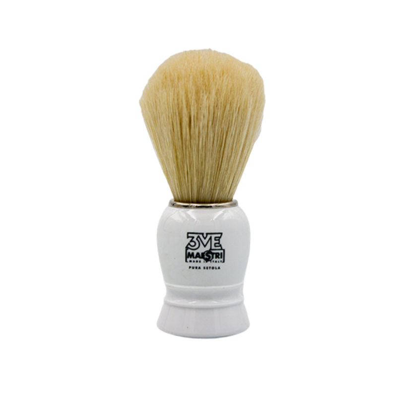 Barber Club Shaving Brush Plastic Handle -B01