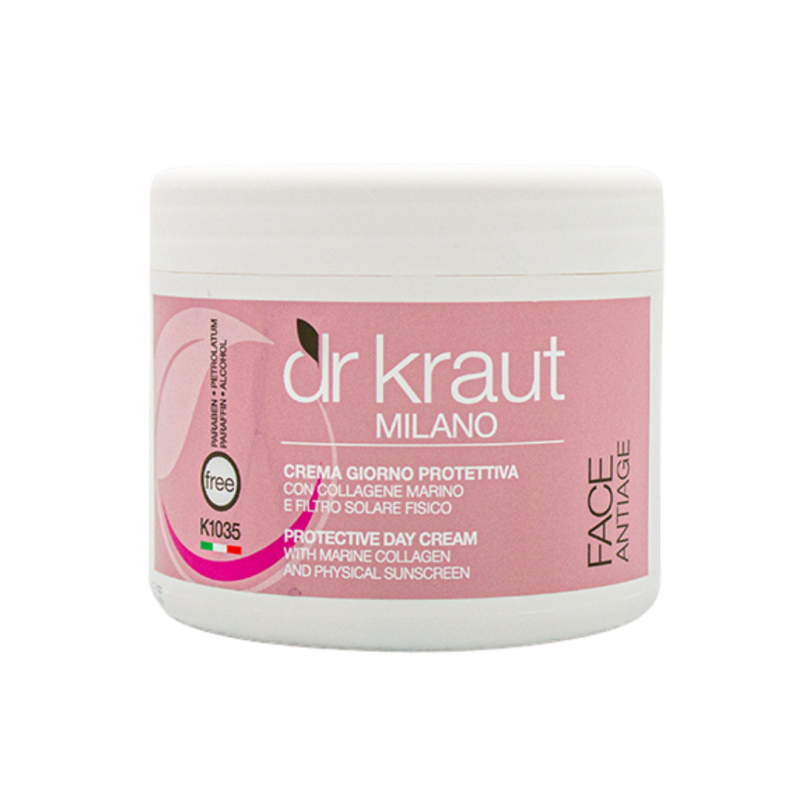 Protective Day Cream With Marine Collagen And Physical Sunscreen K1035