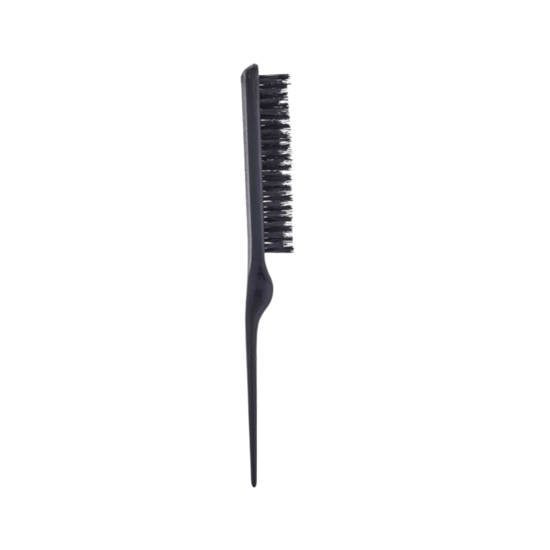 Backcombing Brush with Pure Wild boar Bristles (01153)