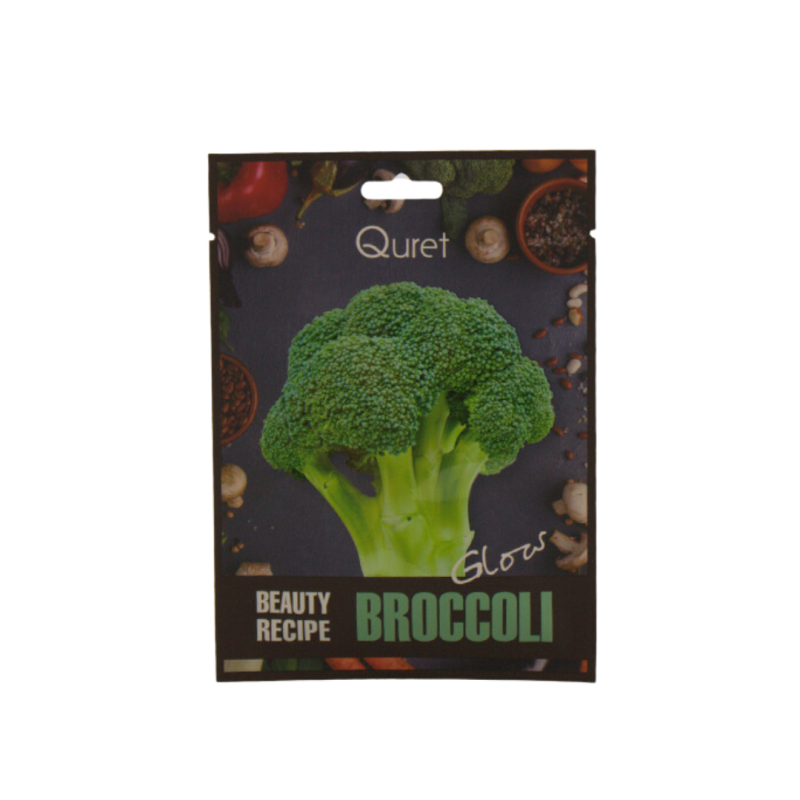 Quret Beauty Recipe Mask - Broccoli (Glow)