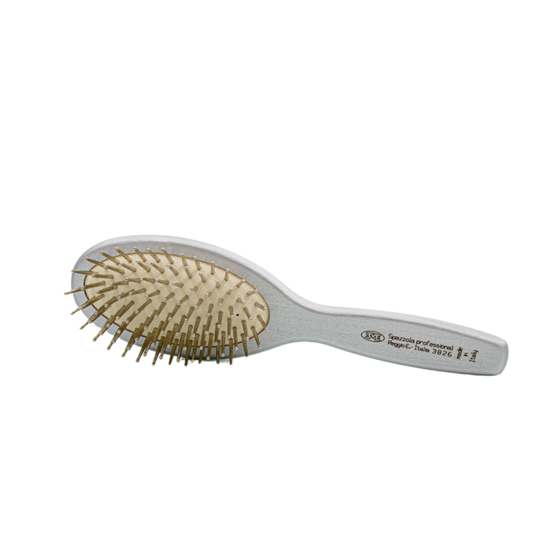 Silver Big Oval Brush (3826)