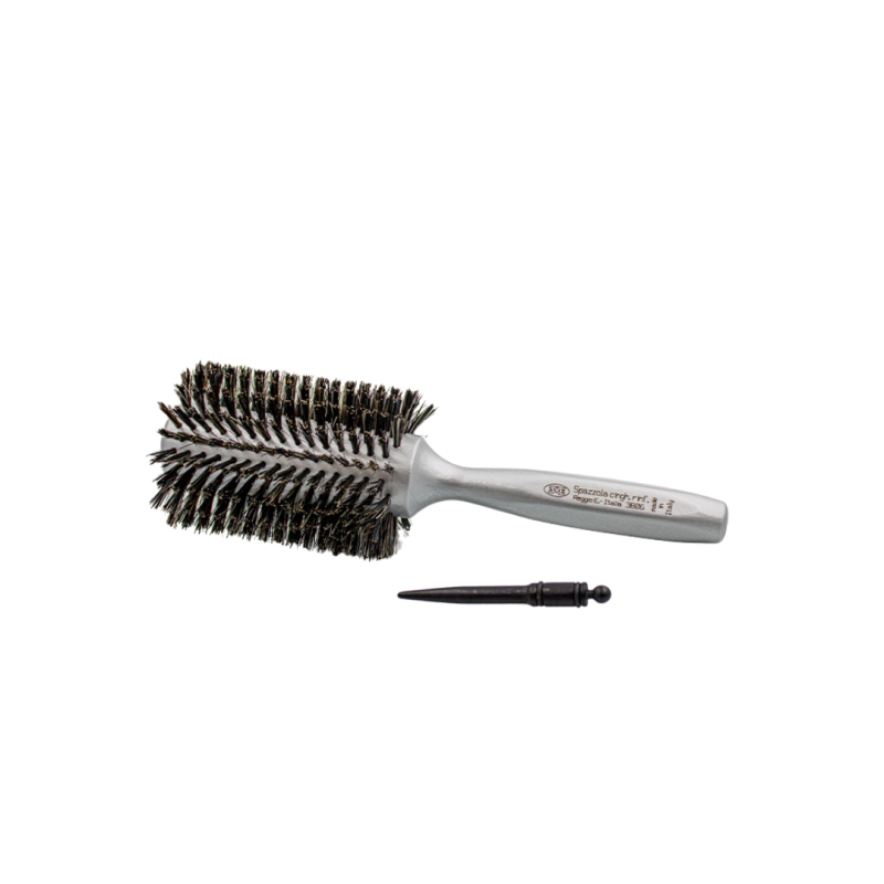 Silver Reinforced PURE Bristles Brush (4 DIFFERENT SIZES) - Image 4