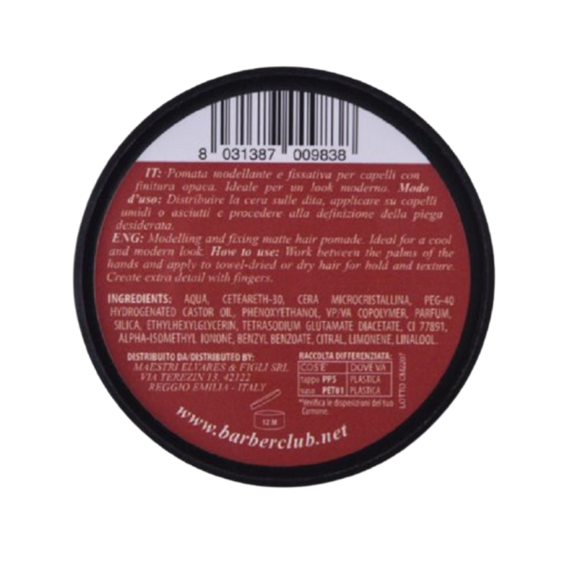 Gentlemen's Hair Club Wax Pomade -Matte 100ml - Image 3