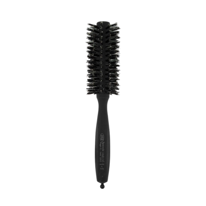 Hair Brush Rubber Touch- Black (6 DIFFERENT SIZES) - Image 4