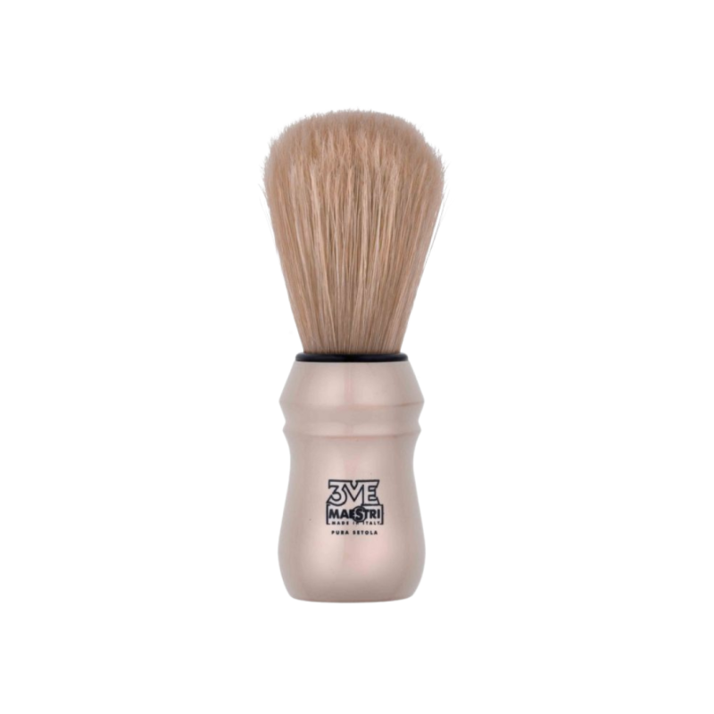 Barber Club Shaving Brush Plastic Handle - Bleached Bristles (B02)