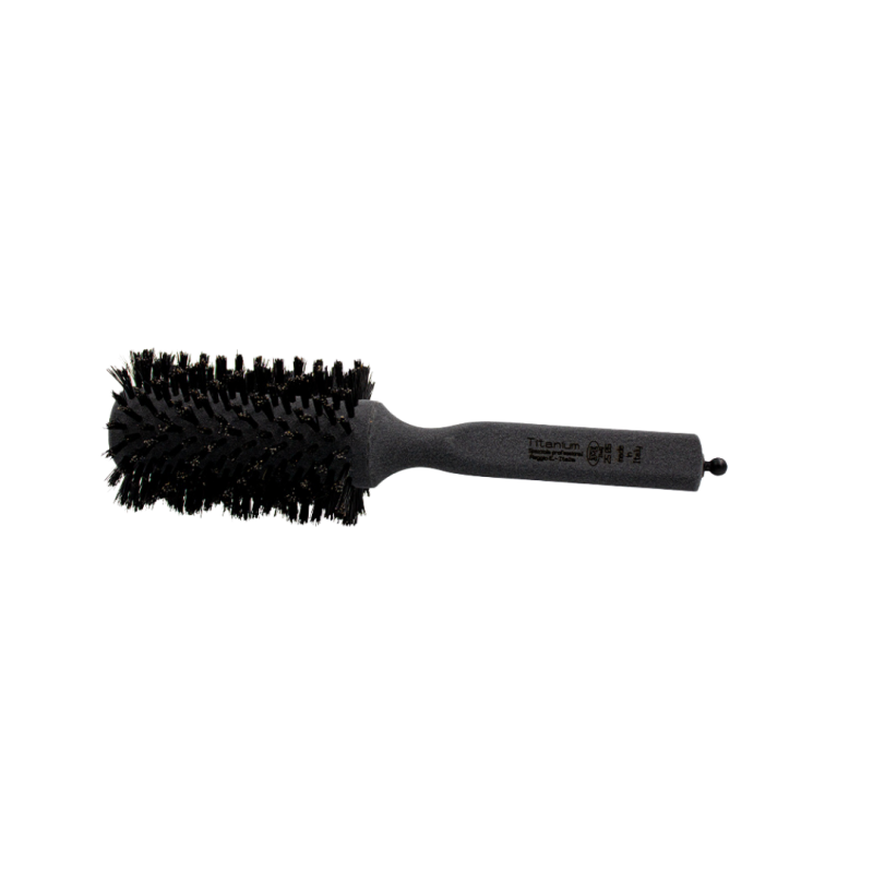 Round Brush With PURE Bristles  ( 4 Different Sizes ) - Image 4