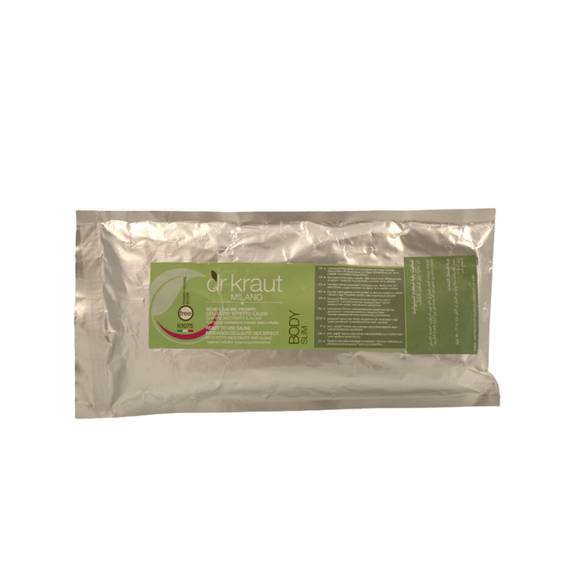 Ready To Use Saline Bandages Cellulite* Hot Effect With Ethylnicotinate And Algae K1075