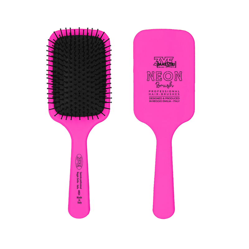 3ME NEON PADDLE BRUSH (4 DIFFERENT COLORS)