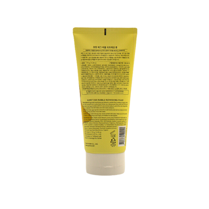 Quret Egg Bubble Refreshing Foam 70g - Image 3