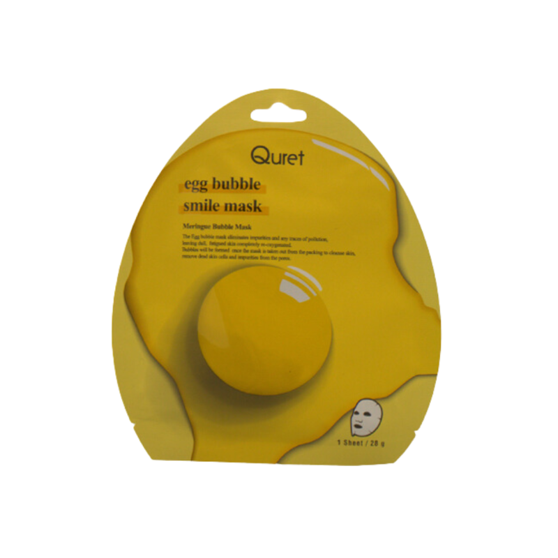 Quret Egg Bubble Smile Mask