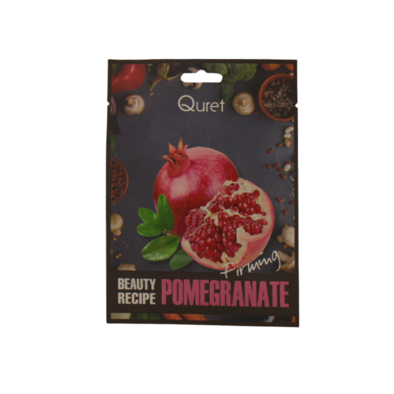 Quret Beauty Recipe Mask - Pomegranate (Firming)