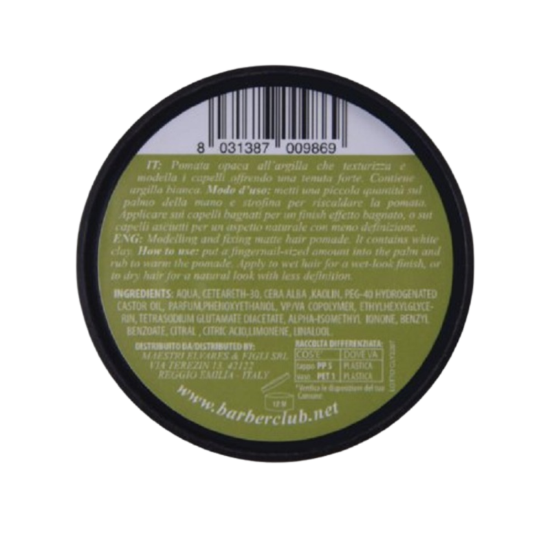 Gentlemen's Hair Club Clay Pomade -Matte 100ml - Image 3