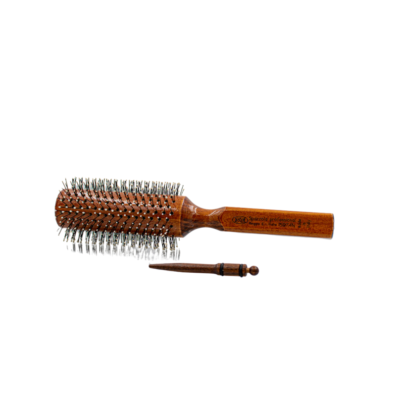 3ME Hair Brush And Nylon Brown (15974N)
