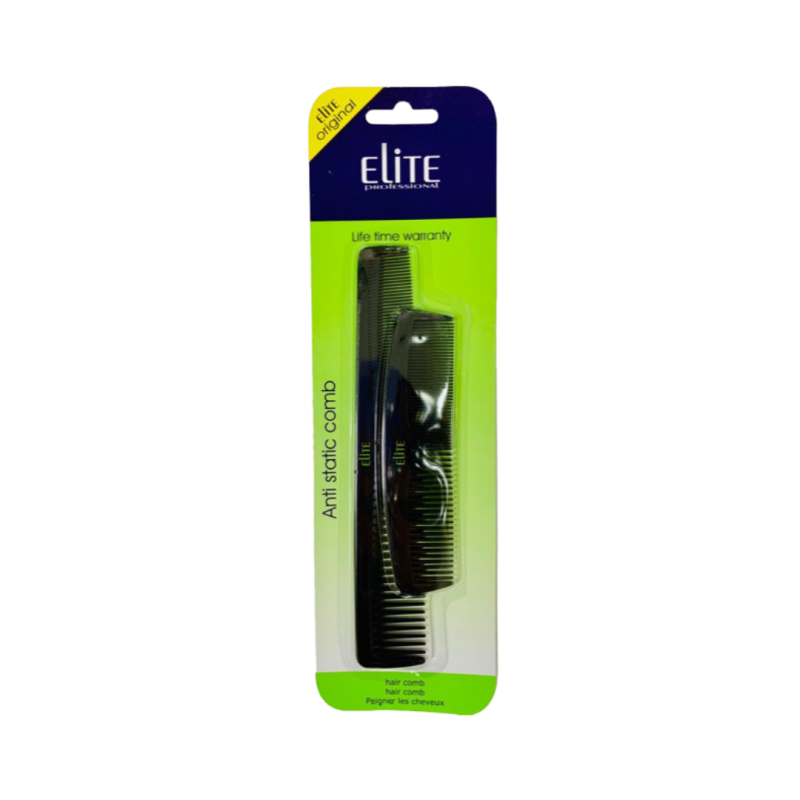 Elite Professional Comb Anti Static 2-unit
