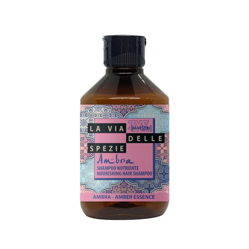 3ME LA VIA DELLE SPEZIE SHAMPOO AMBRA / 2 DIFFERENT SIZES
