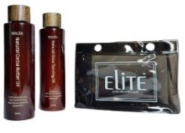 SOLEA NATURAL TANNING OIL COMBINATION SET with FREE ELITE POUCH ( 7 DIFFERENT COMBINATIONS)